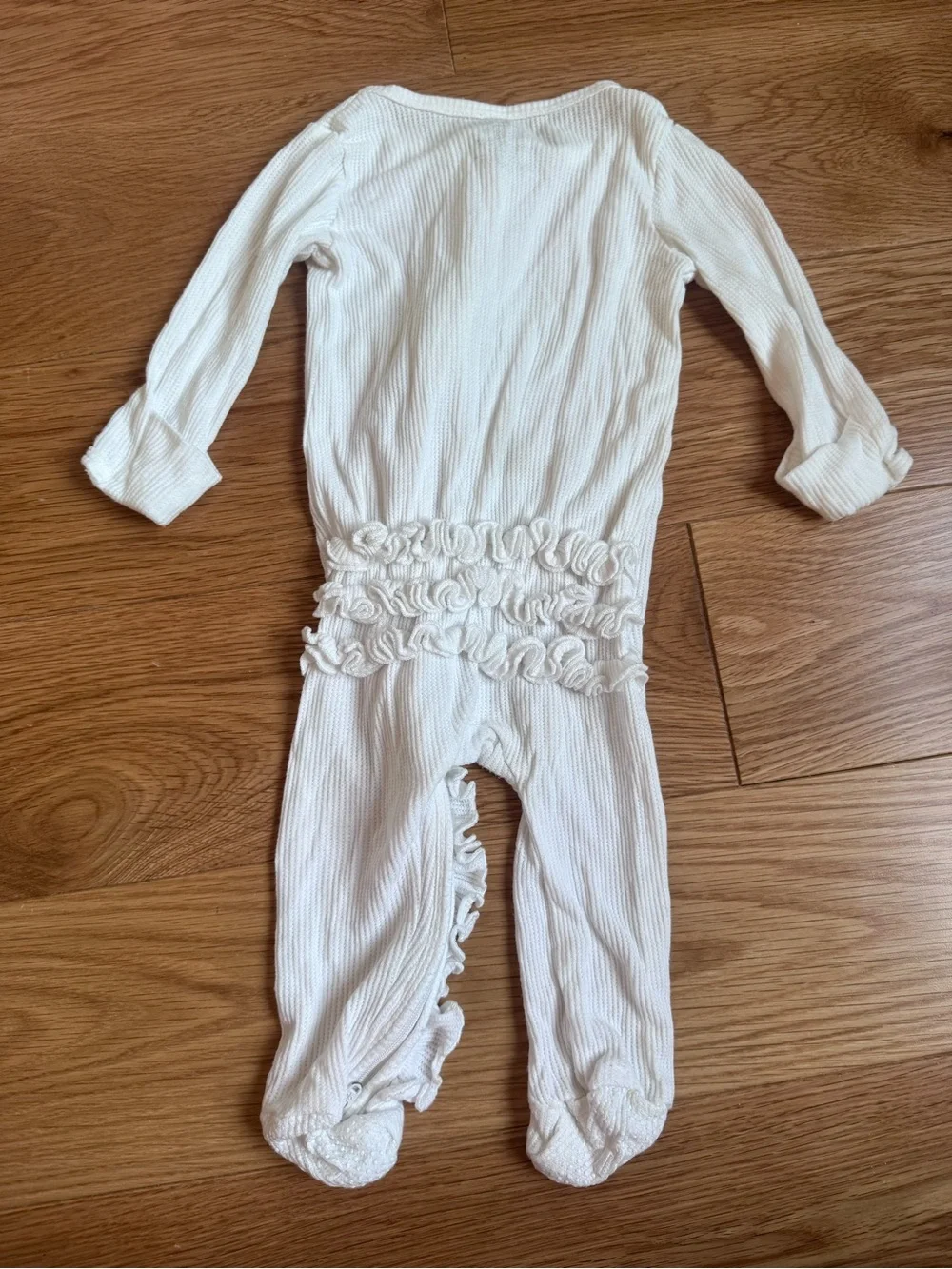 Caden Lane Cream Ruffle Pajama